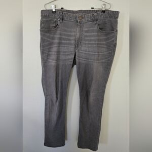 Calvin Klein Gray Slim Straight Jeans 36x32